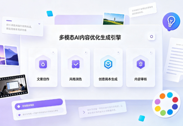 寿阳县AI智能内容优化创新 多模态生成技术丰富数字内容创作生态